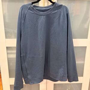 Lululemon Men’s City Sweat Crew – Blue  – XXL